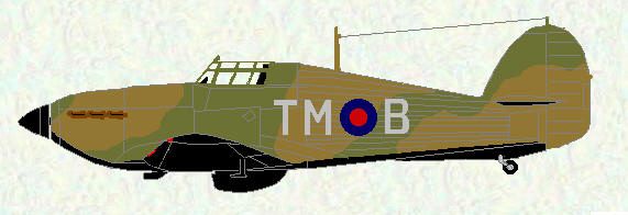 Hurricane I of No 111 Squadron