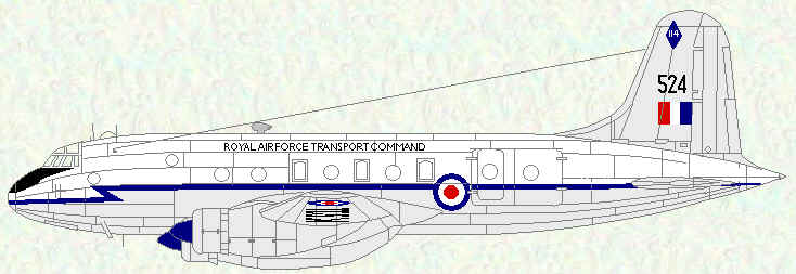 Hastings C Mk 2 of No 114 Squadron