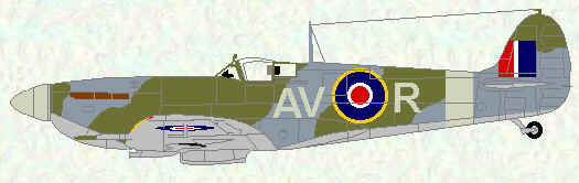 Spitfire VB of No 121 Squadron