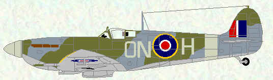 Spitfire VI of No 124 Squadron
