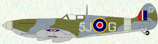 Spitfire IX of No 126 Squadron (UK - 1944)