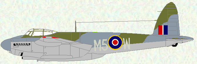 Mosquito XVI of No 128 Squadron