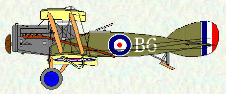Bristol F2B of No 12 Squadron
