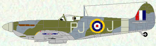 Spitfire VB of No 130 Squadron