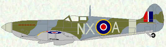 Spitfire IX ofNo 131 Squadron