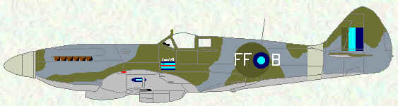 Spitfire XIV of No 132 Squadron