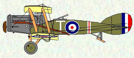 Bristol F2B of No 139 Squadron