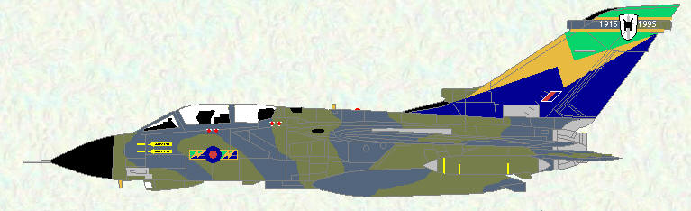 Tornado GR Mk 1A of No 13 Squadron (Commemorative markings)