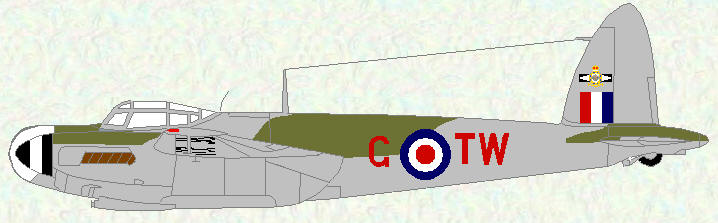 Mosquito NF Mk 36 of No 141 Squadron