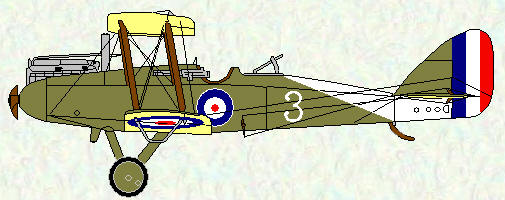 DH 9 of No 144 Squadron