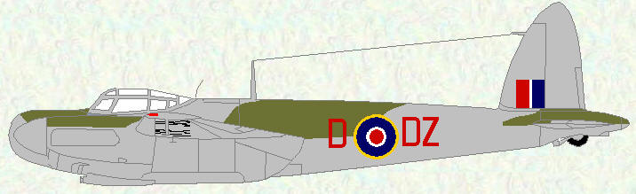 Mosquito NF Mk 30 of No 151 Squadron