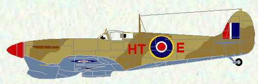 Spitfire VC of No 154 Squadron