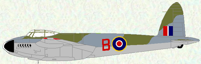 Mosquito XXV of No 162 Squadron
