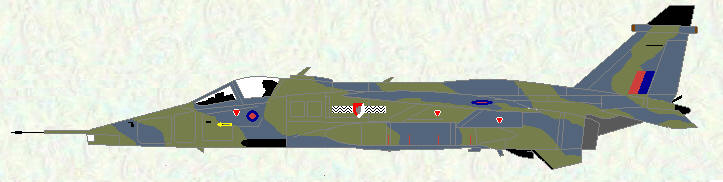 Jaguar GR Mk 1 of No 17 Squadron