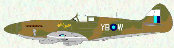 Spitfire XIV of No 17 Squadron (Singapore 1945)