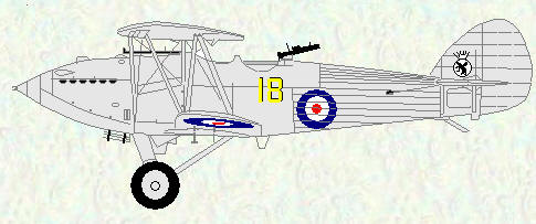 Hawker Hart of No 18 Squadron