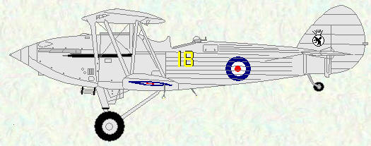 Hawker Hind of No 18 Squadron