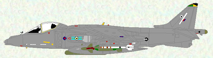 Harrier GR Mk 7 of No 20 Squadron
