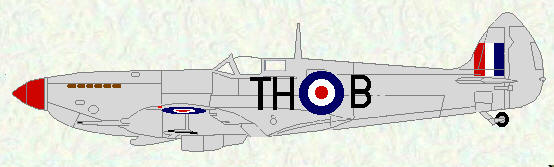 Spitfire LF Mk 16E of No 20 Squadron