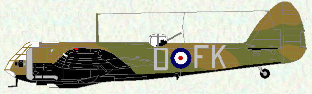 Blenheim IF of No 219 Squadron