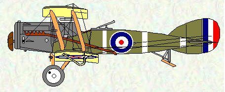 Bristol F2B of No 22 Squadron