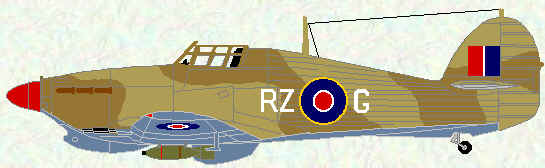 Hurricane IIC of No 241 Squadron (Algeria - October 1943)