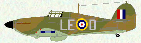 Hurricane I of No 242 Squadron