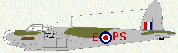 Mosquito NF Mk 36 of No 264 Squadron