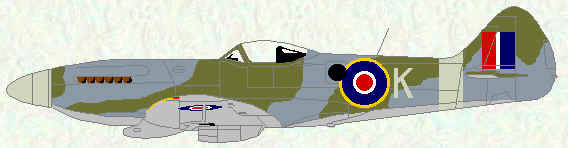 Spitfire FR XIV of No 268 Squadron