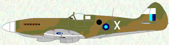 Spitfire XIV of No 28 Squadron (Malaya - 1946)