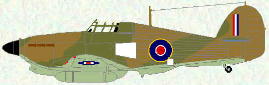 Hurricane PR IIb of No 28 Squadron (1943)