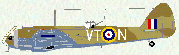 Bristol Blenheim IF of No 30 Squadron