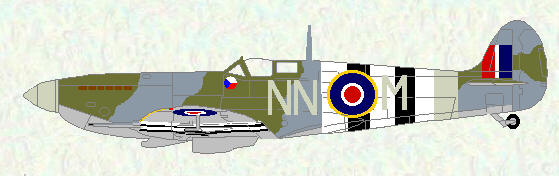 Spitfire IX of No 310 Squadron