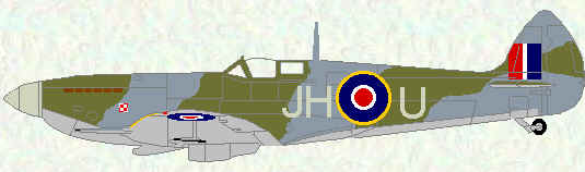 Spitfire XVI of No 317 Squadron (1946)