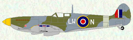 Spitfire IX of No 318 Squadron (Italy 1945)