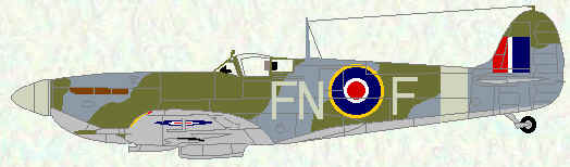 Spitfire VB of No 331 Squadron