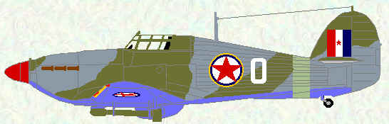 Hurricane IV of No 351 Squadron (April 1945)
