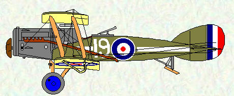 Bristol F2B of No 35 Squadron