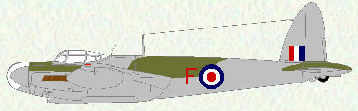 Mosquito NF Mk 36 of No 39 Squadron