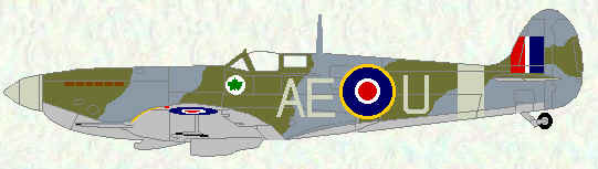 Spitfire IX of No 402 Squadron