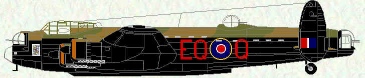 Lancaster II of No 408 Squadron