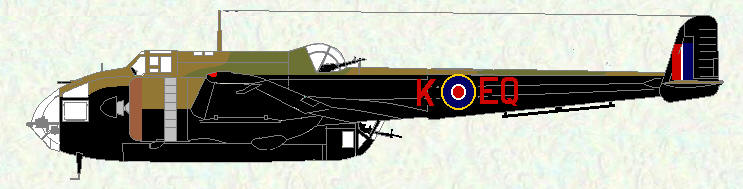 Hampden I of No 408 Squadron