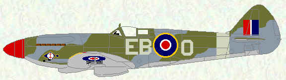 Spitfire F mk 21 of No 41 Squadron (1947)
