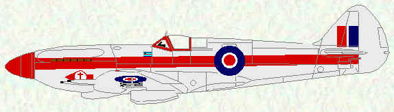 Spitfire F Mk 21 of No 41 Squadron (Special colour scheme - 1947)) 
