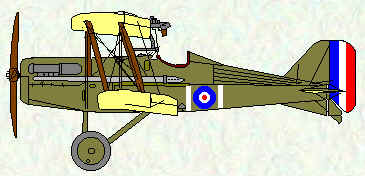 SE5A of No 41 Squadron (Initial markings)