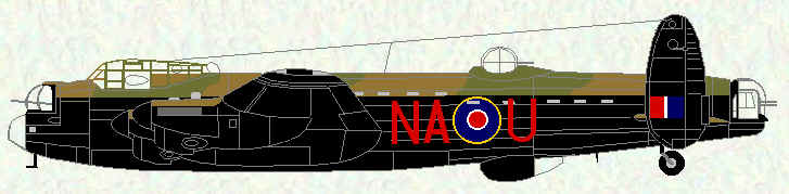 Lancaster X of No 428 Squadron