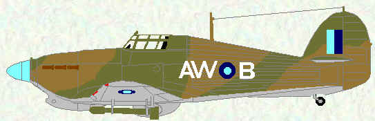 Hurricane IV of No 42 Squadron (1944)