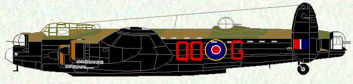 Lancaster of no 432 Squadron