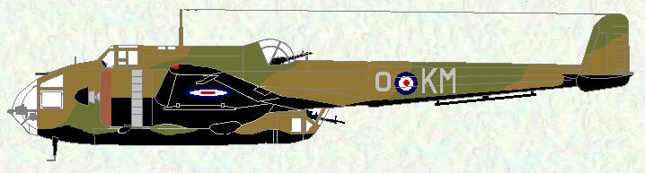 Hampden I of No 44 Squadron