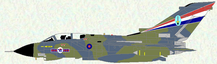 Tornado GR Mk 1 of No 45 (Reserve) Squadron (Anniversary markings)